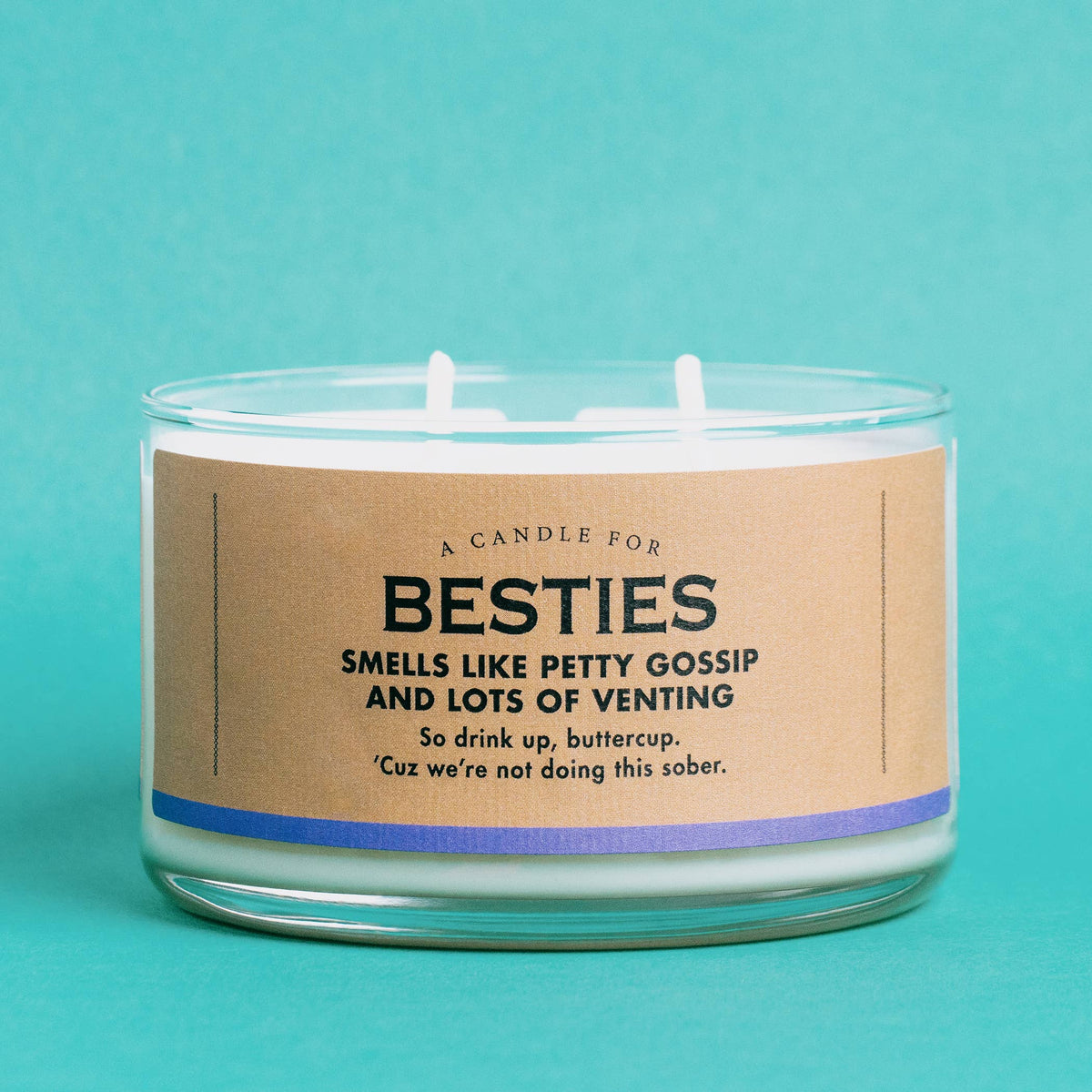 A Candle for Besties - Grape Hard Seltzer Scent 10 oz Soy Candle