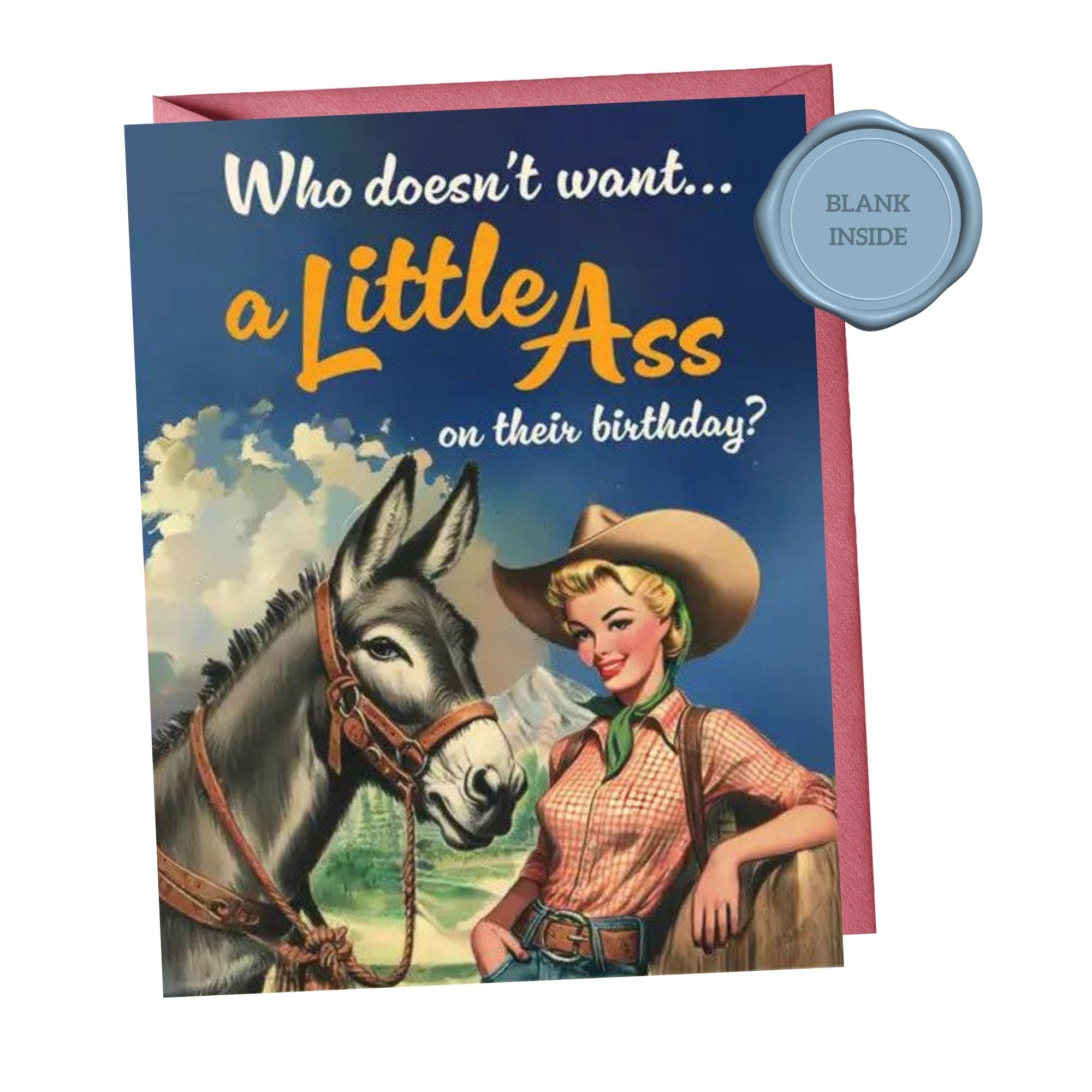A Little Ass - Birthday Card