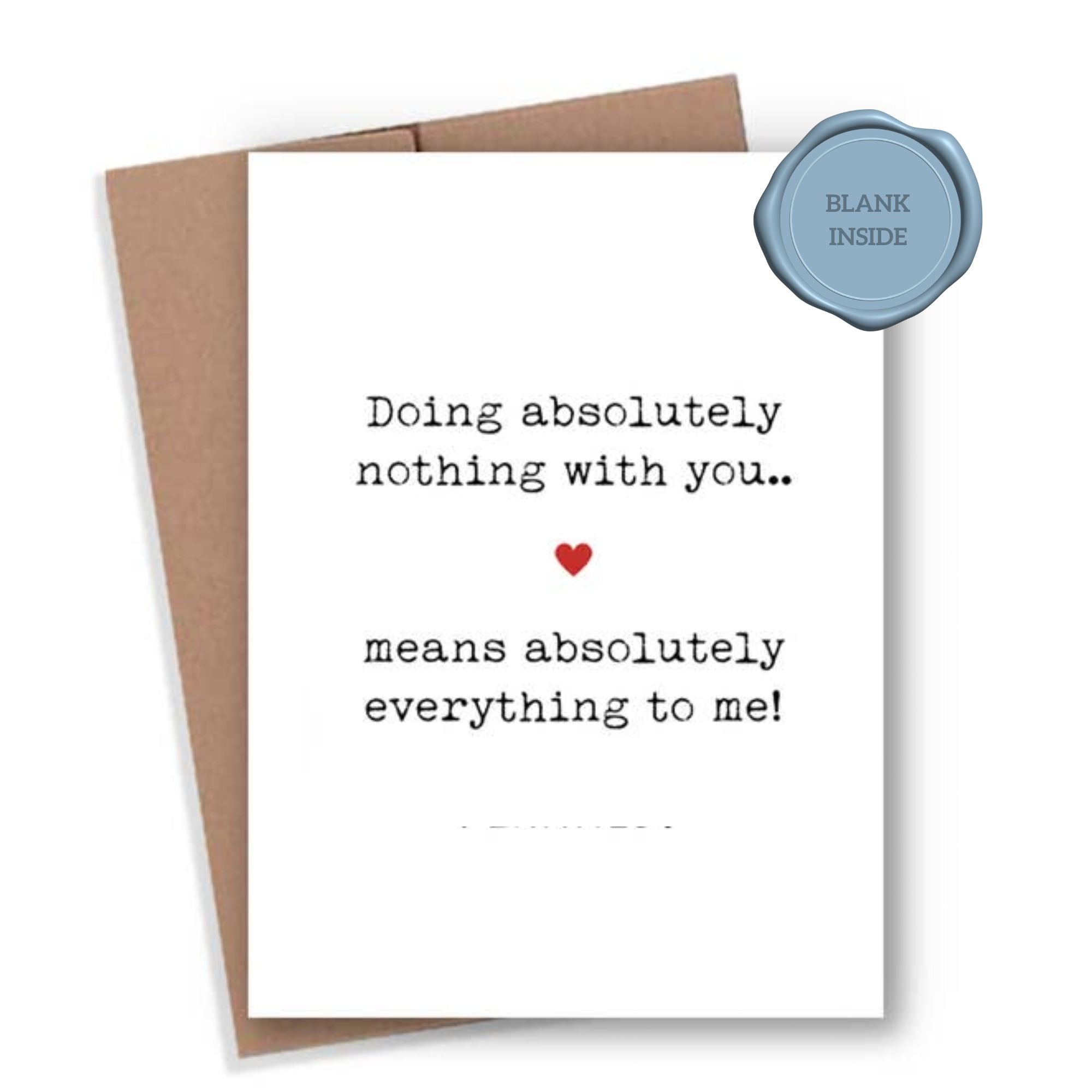 Everything To Me — Card