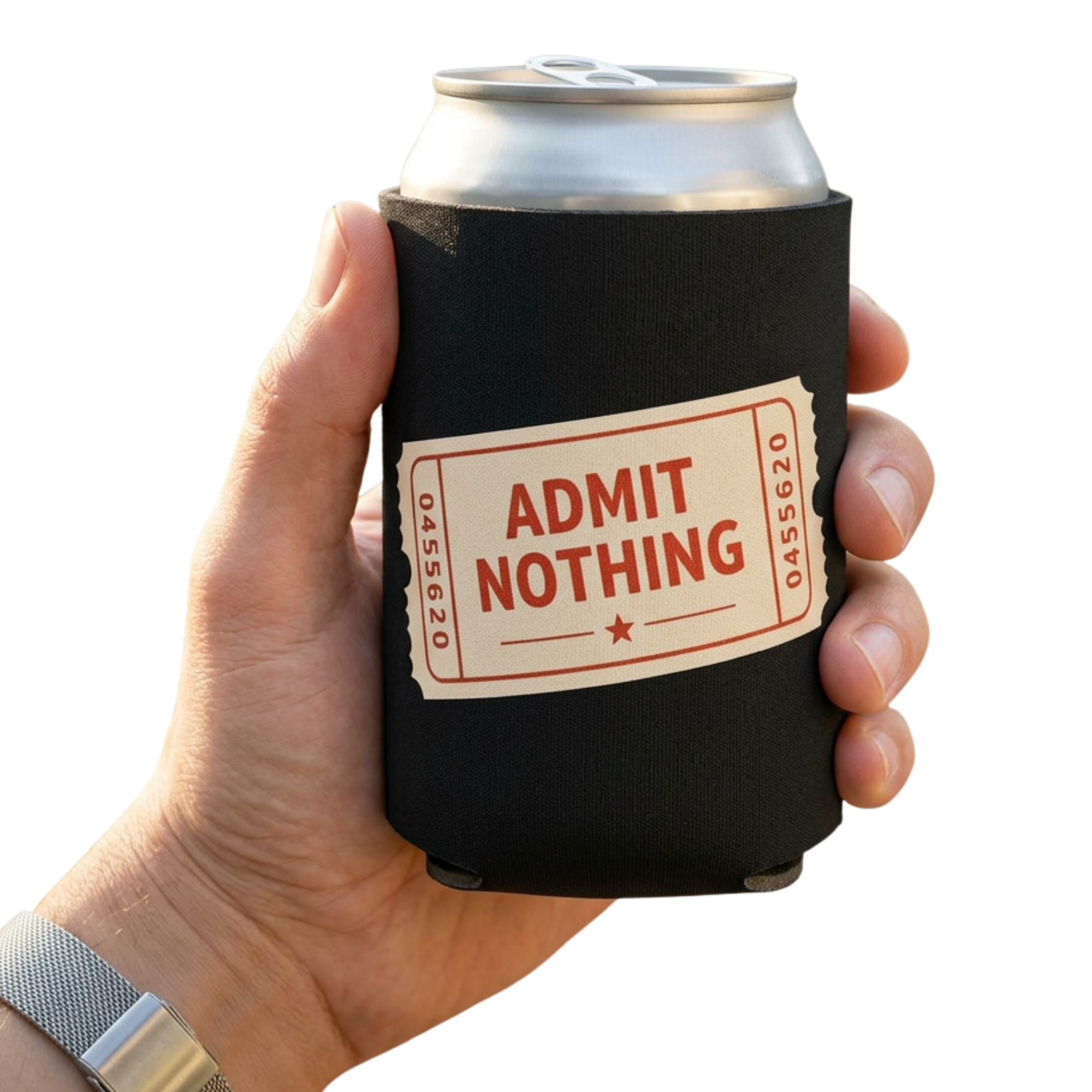 Admit Nothing - Neoprene Koozie