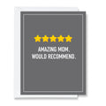 Five Star Review - Mother's Day Card