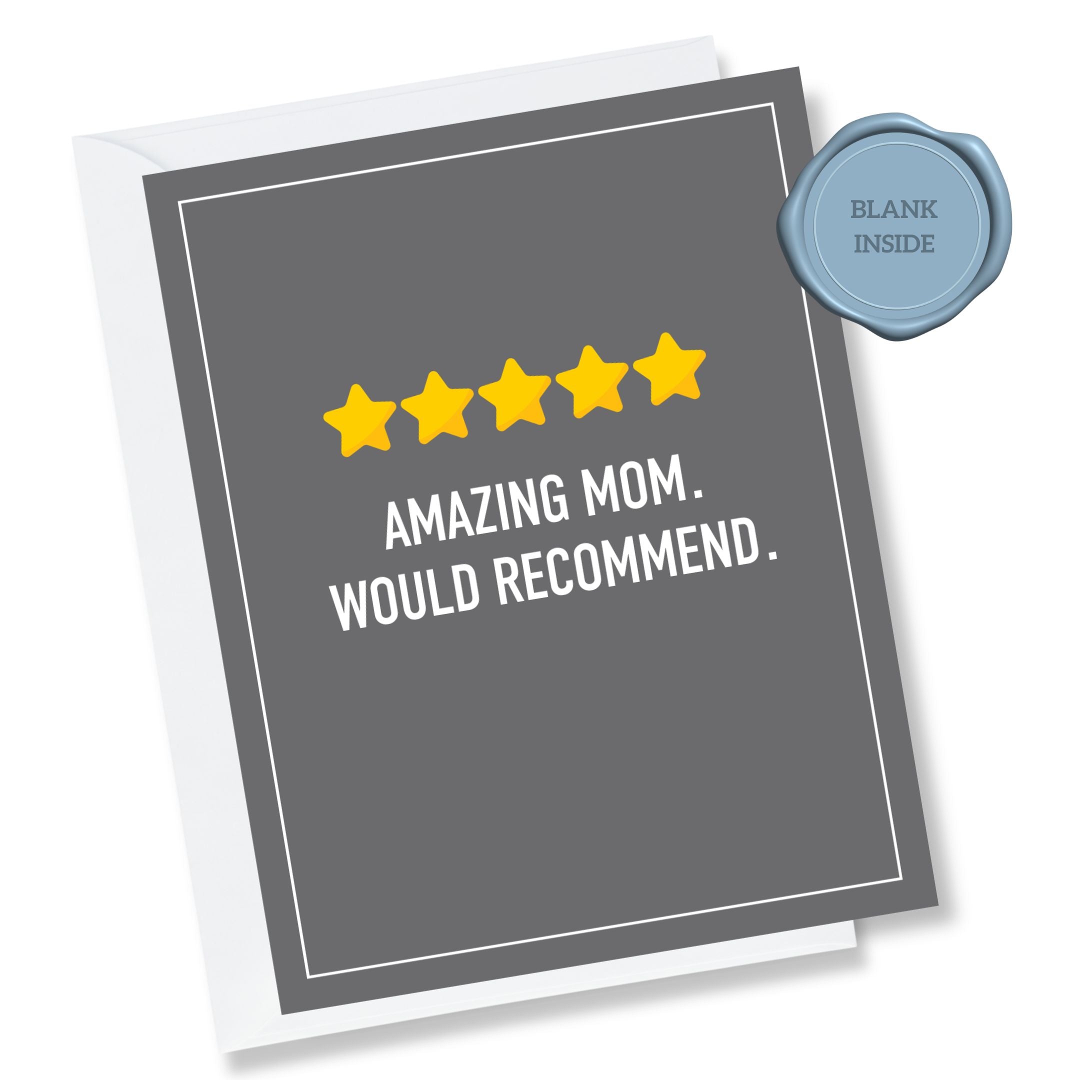 Five Star Review - Mother's Day Card