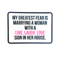 Live, Laugh, Love - Vinyl Sticker