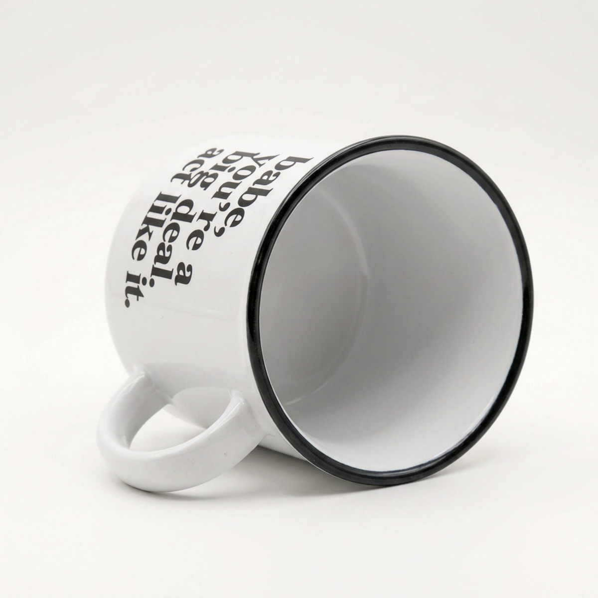 Babe, You're a Big Deal - 15 oz Ceramic Camp Mug