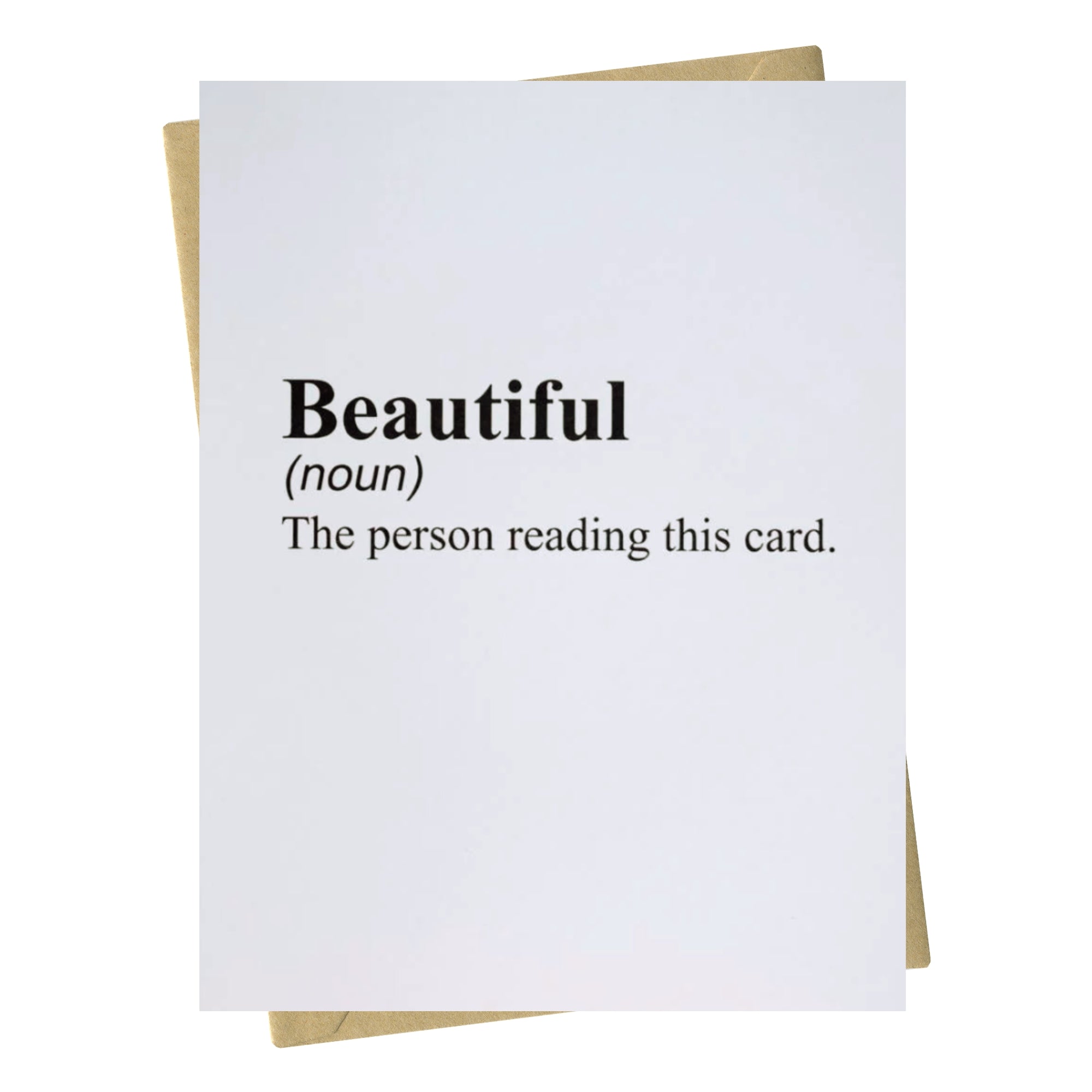 Beautiful - Love Card