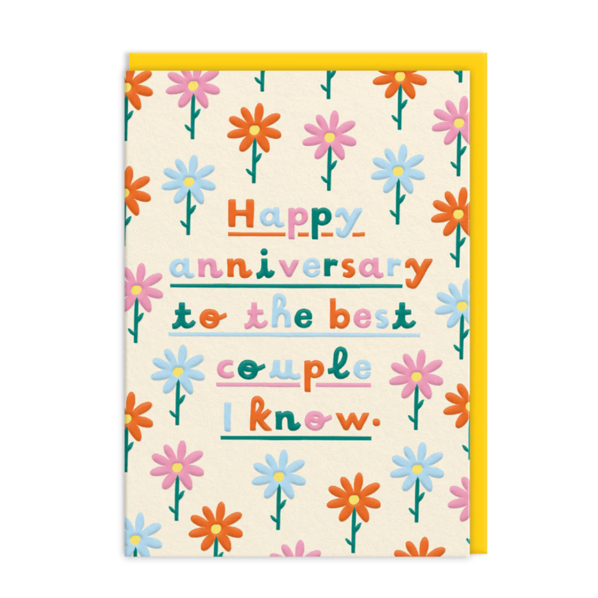 Best Couple I Know - Anniversary Card