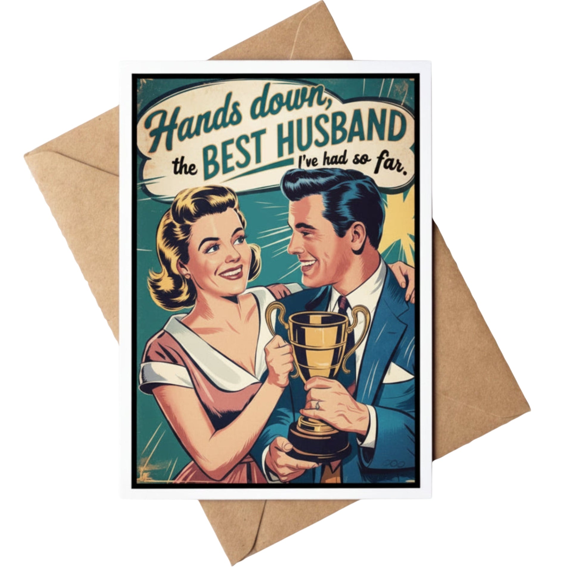 Best Husband So Far - Love Card