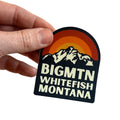 Big Mountain. Whitefish, - Sticker product photo