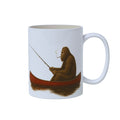 Bigfoot Fishing - Classic Ceramic Mug