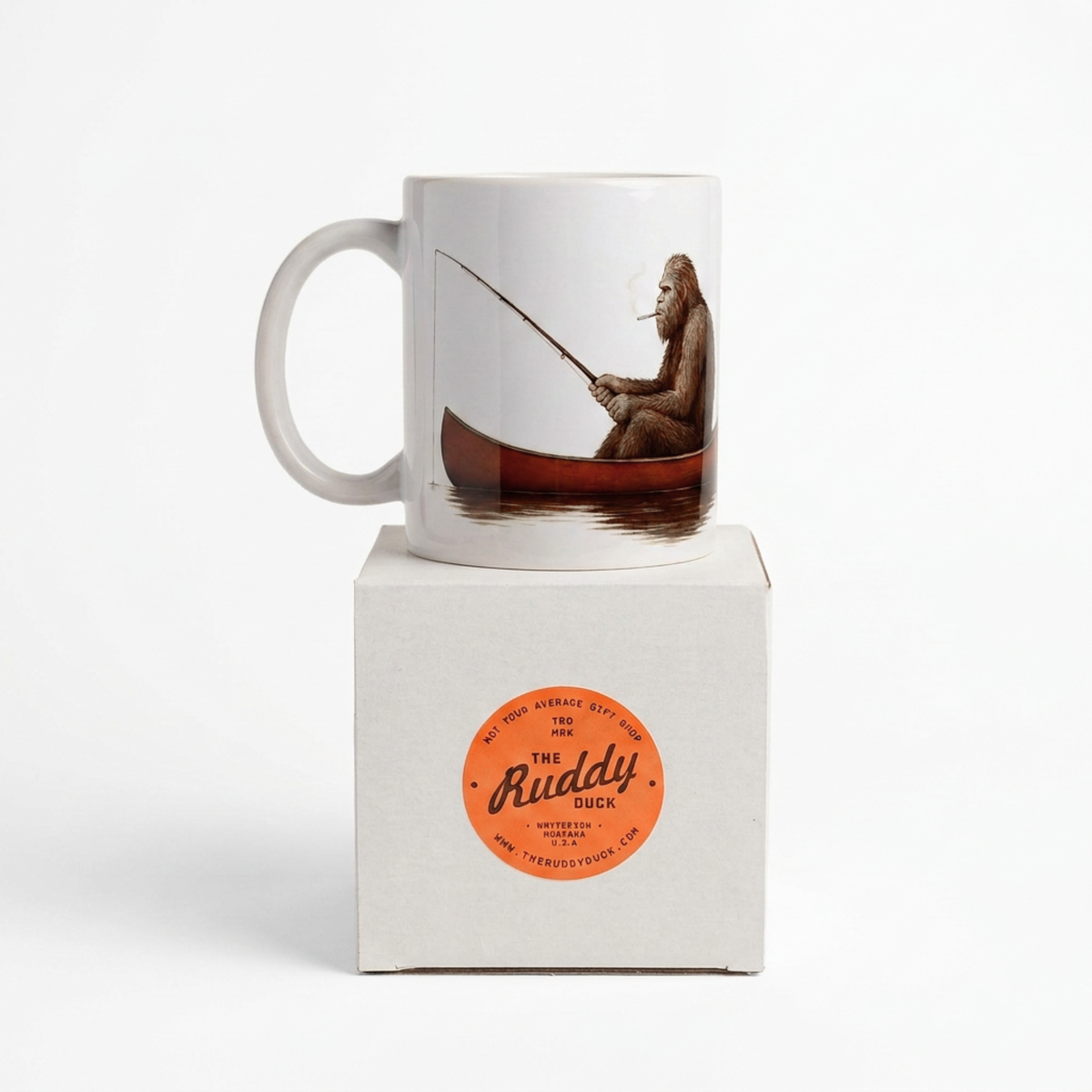 Bigfoot Fishing Classic 11 oz. Ceramic Mug With Gift Box