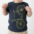 Bicycle - Blue Unisex Baby Tee