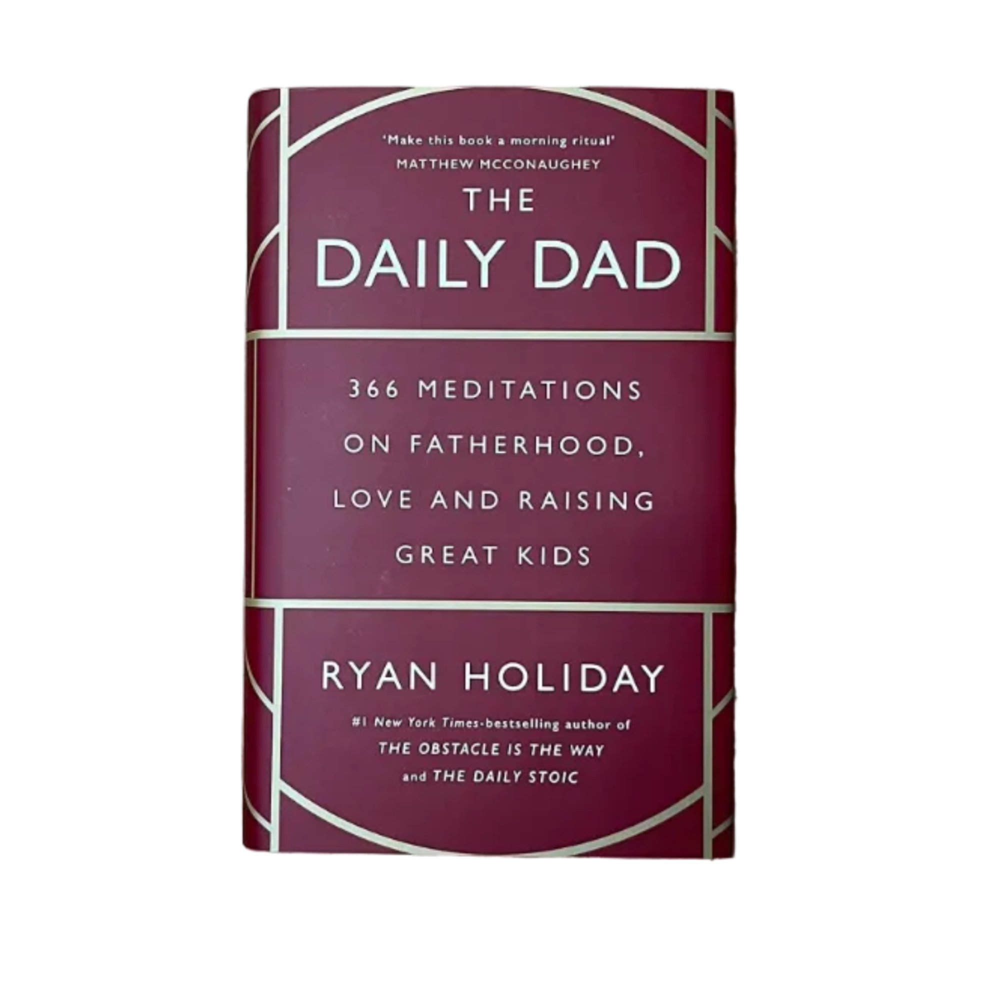 Book titled 'The Daily Dad' by Ryan Holiday