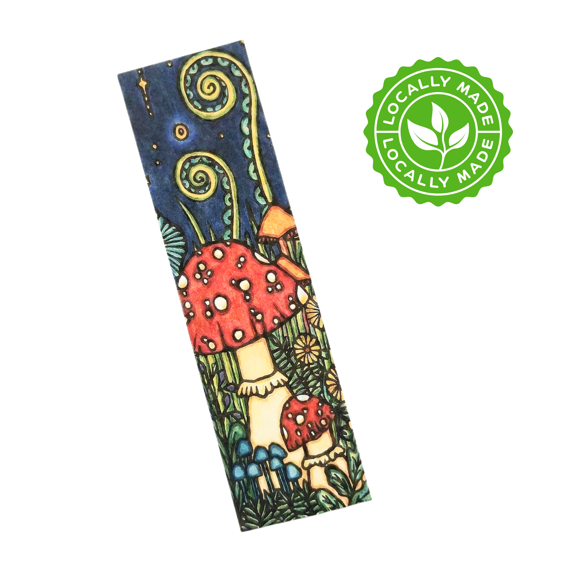 Fungi - Local Artwork Bookmark