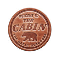The Cabin - Genuine Leather Coaster