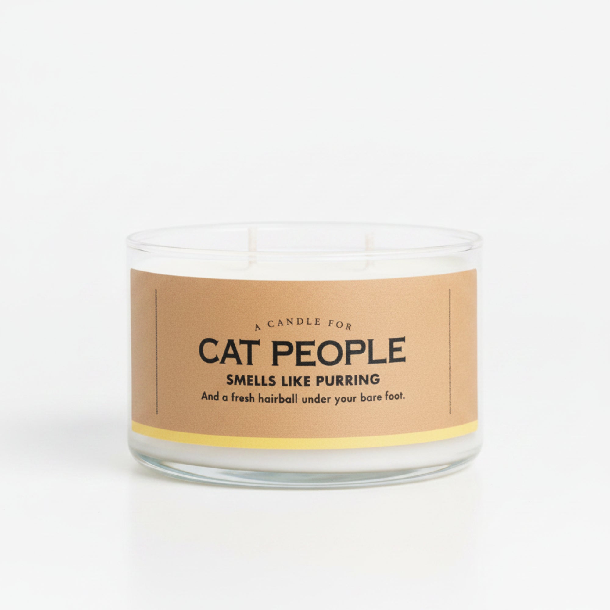 A Candle for Cat People, warm milk scented soy candle from The Ruddy Duck in Whitefish, Montana