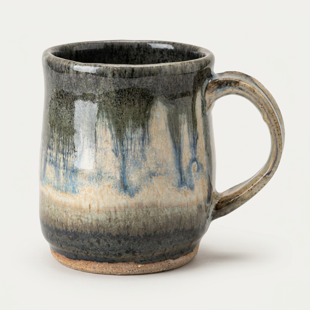 Blue Hour - Handmade Ceramic Mug By Local Artist