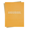 Your Four Year Sentence - Graduation Card