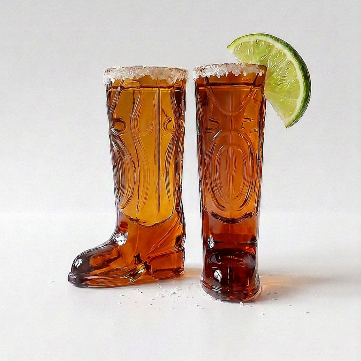 Cowboy Boot Shooters - Amber Shot Glass
