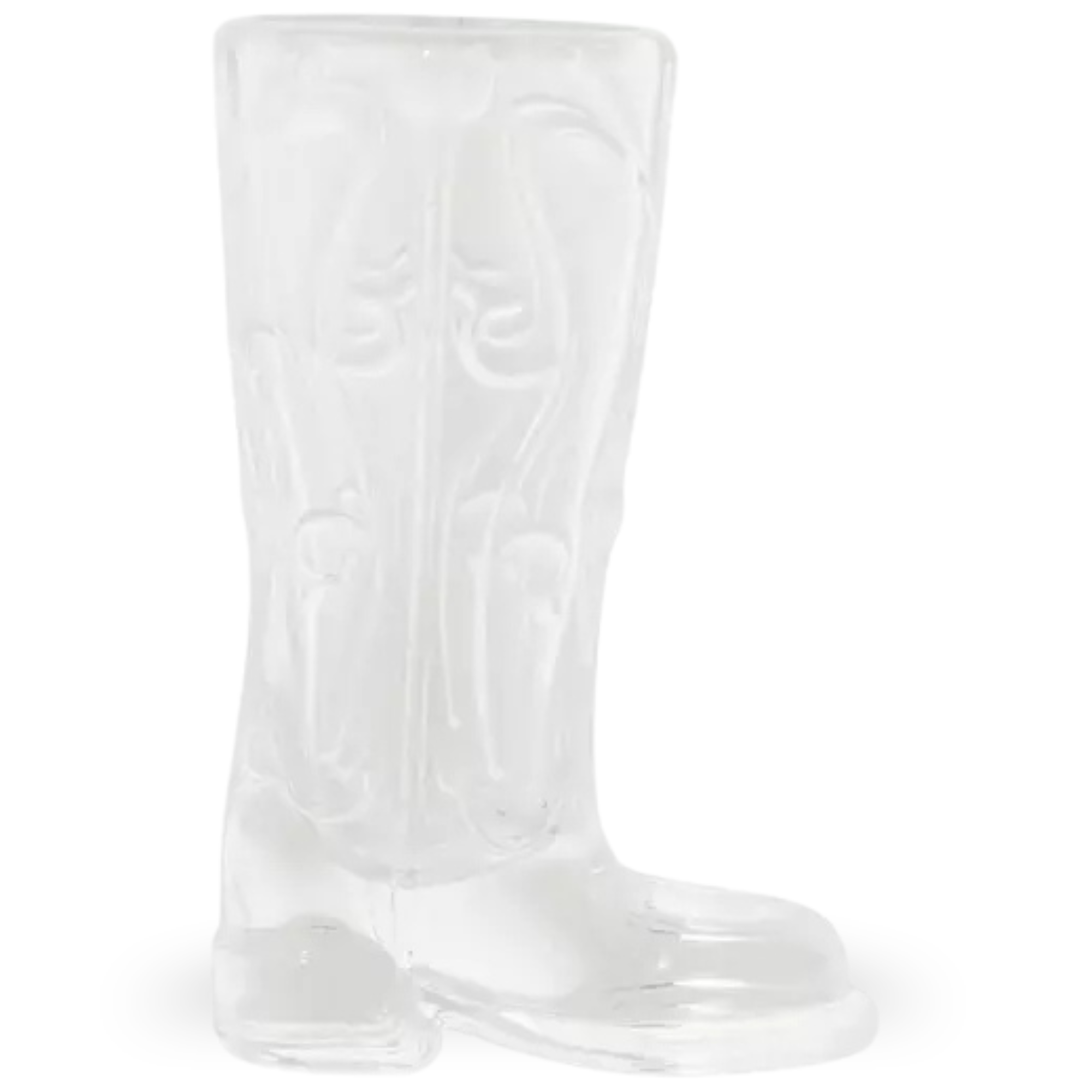 Cowboy Boot Shooter - Clear Shot Glass