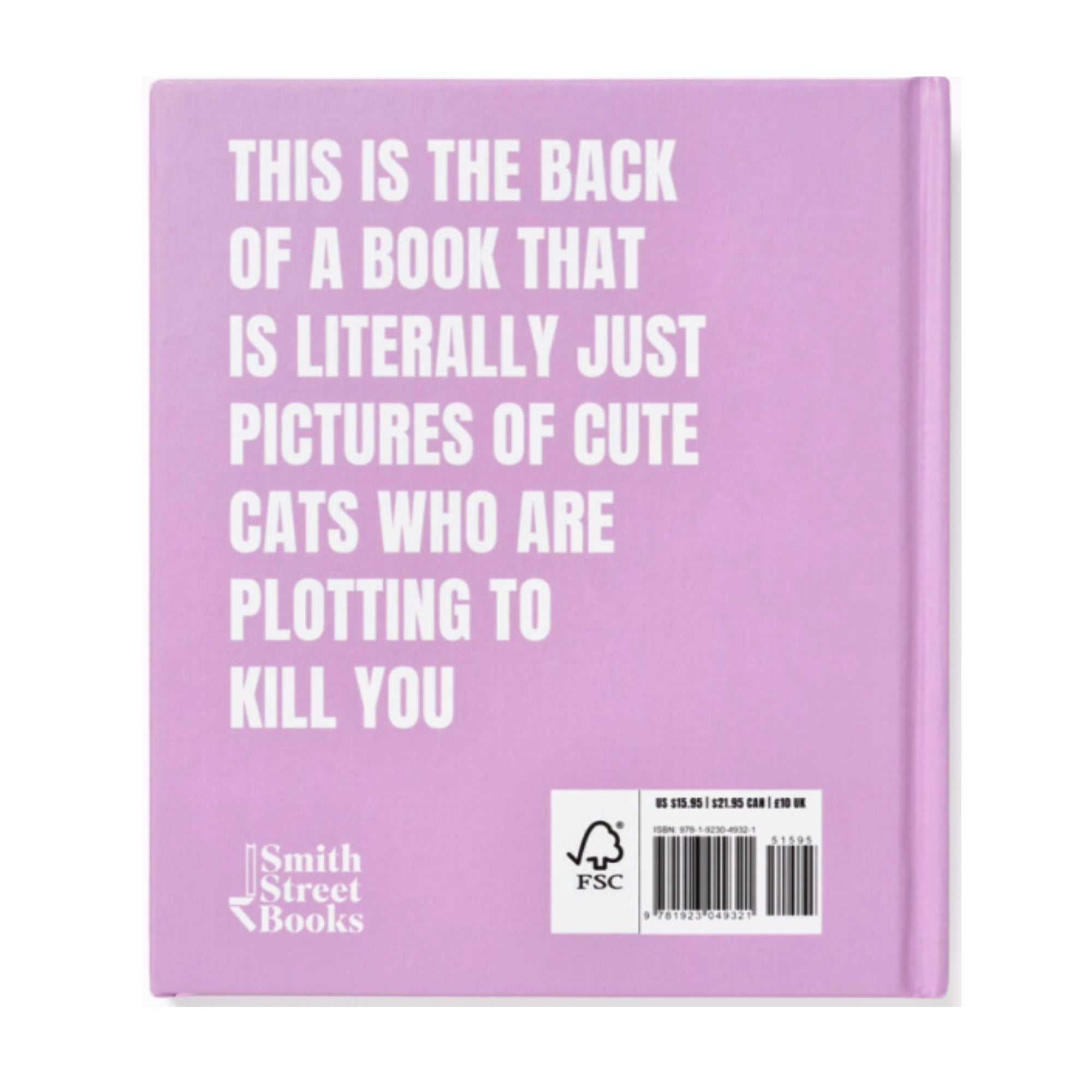 Cute Cats Plotting To Kill You - Book