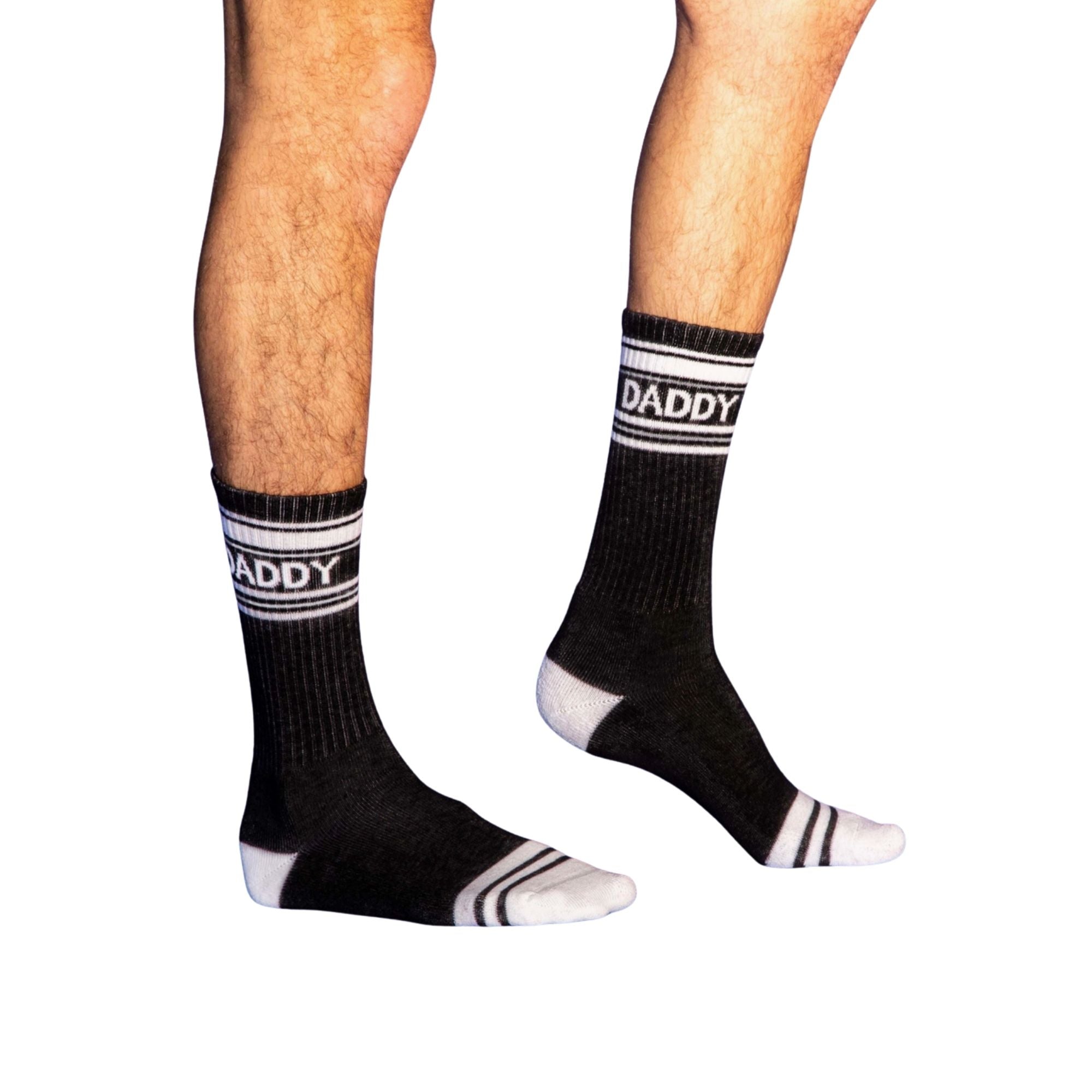 Daddy - Black & White Socks