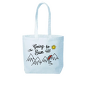 Going To The Sun - Denim Glacier Park Tote Bag