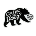 Definitely Not - Small Sticker