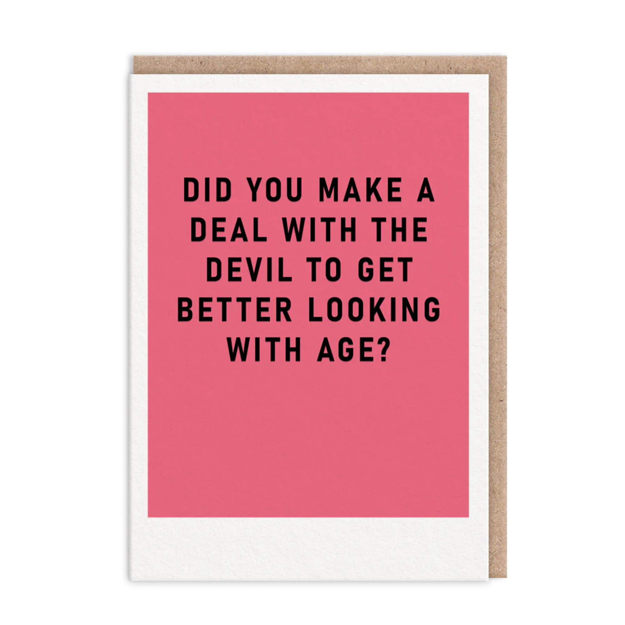 Deal With The Devil - Birthday Card