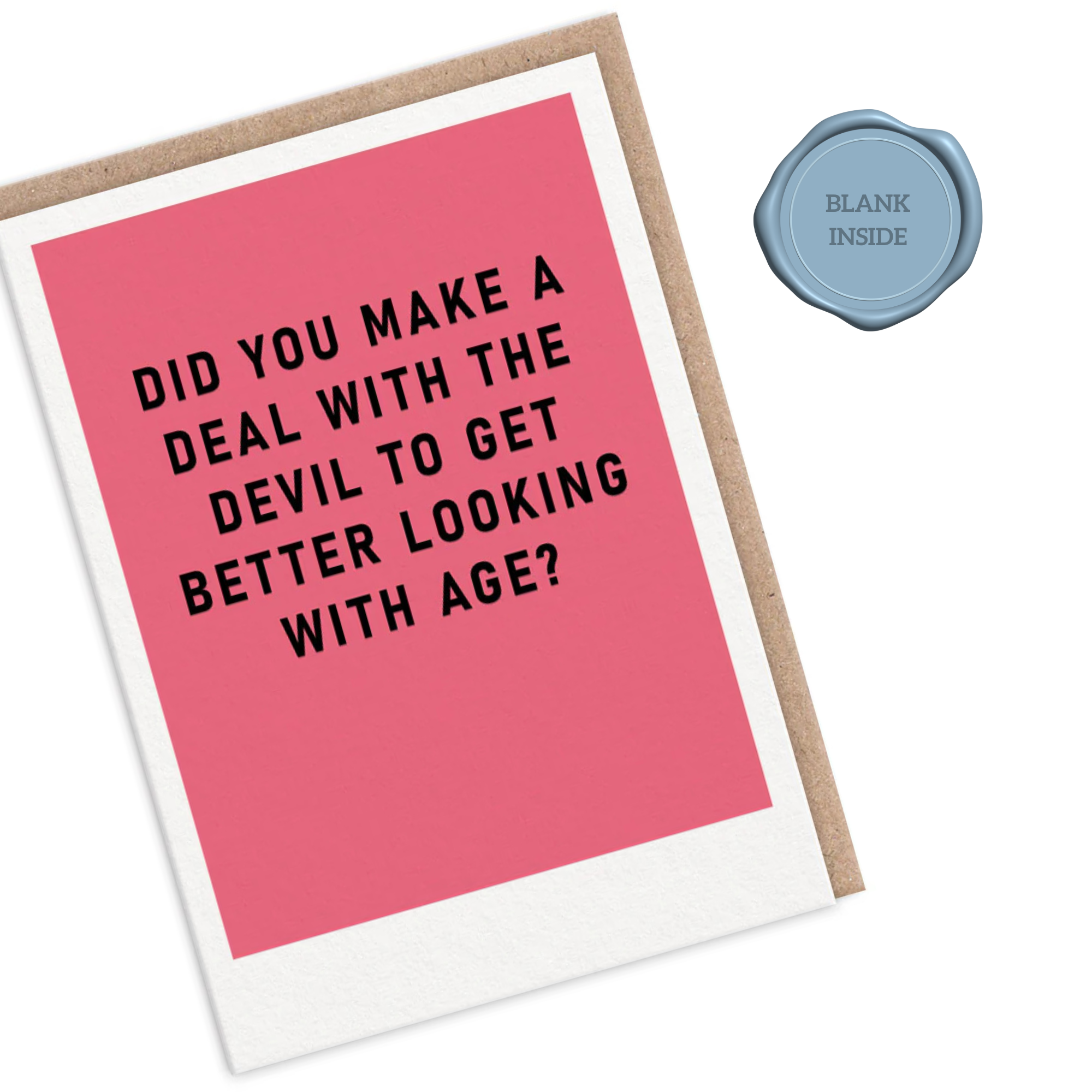Deal With The Devil - Birthday Card