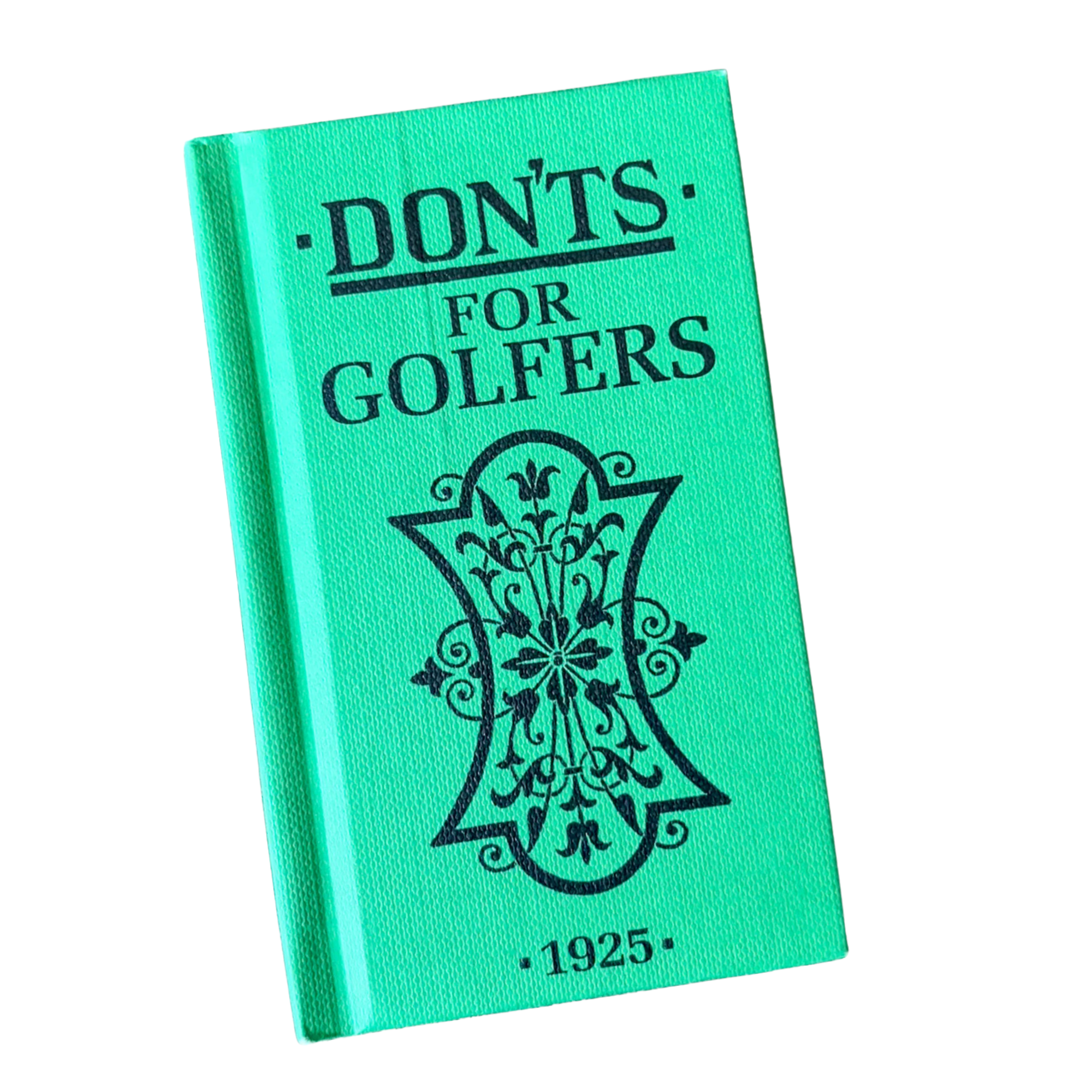 Donts For Golfers - Mini Hardcover Book