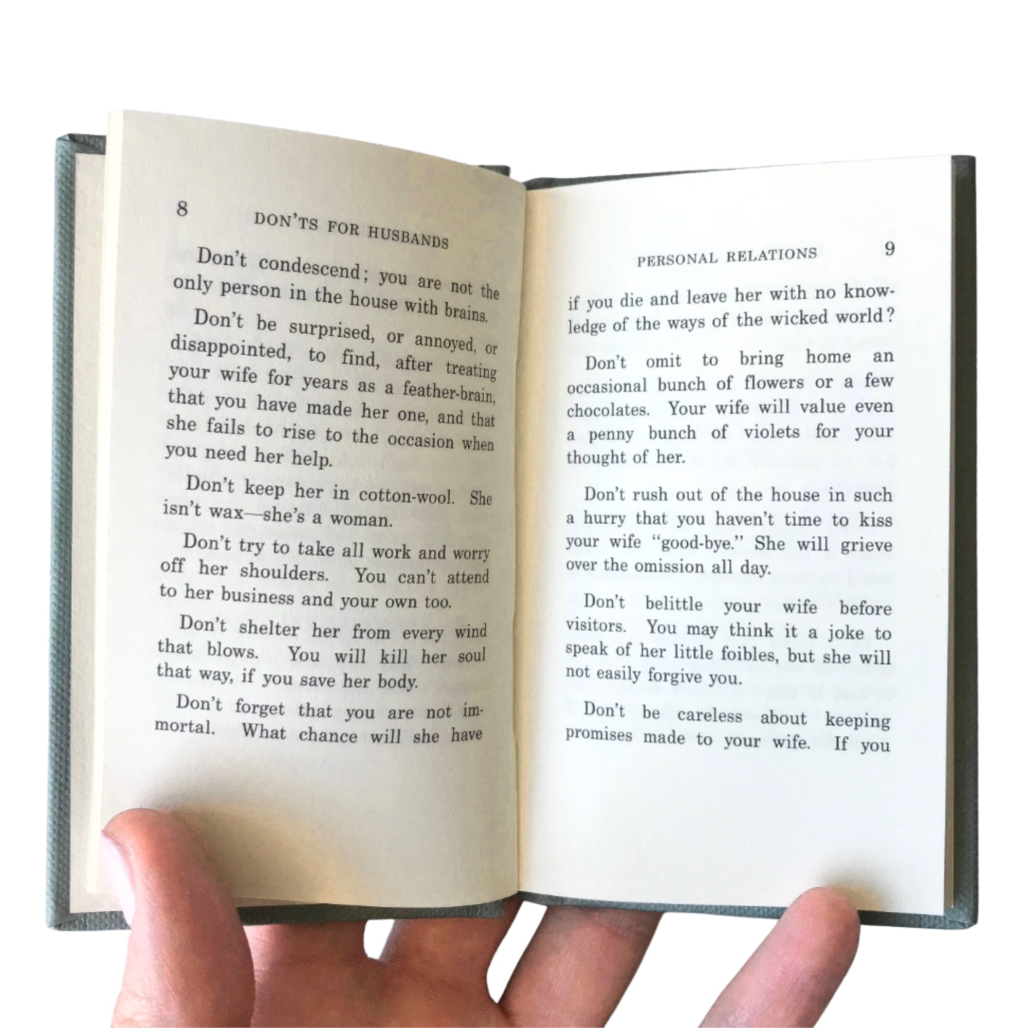 Don'ts For Husbands - Book