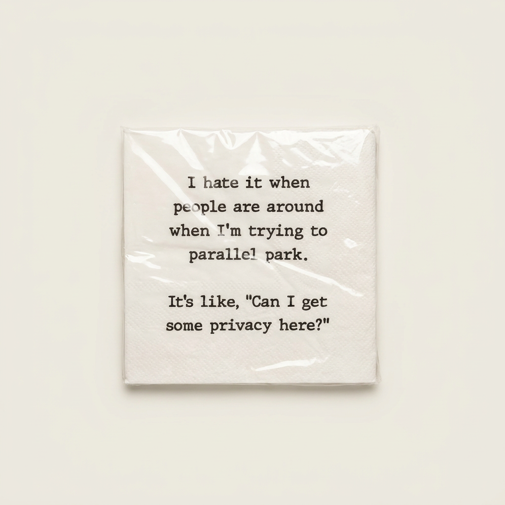 Can I Get Some Privacy Here? - Cocktail Napkins