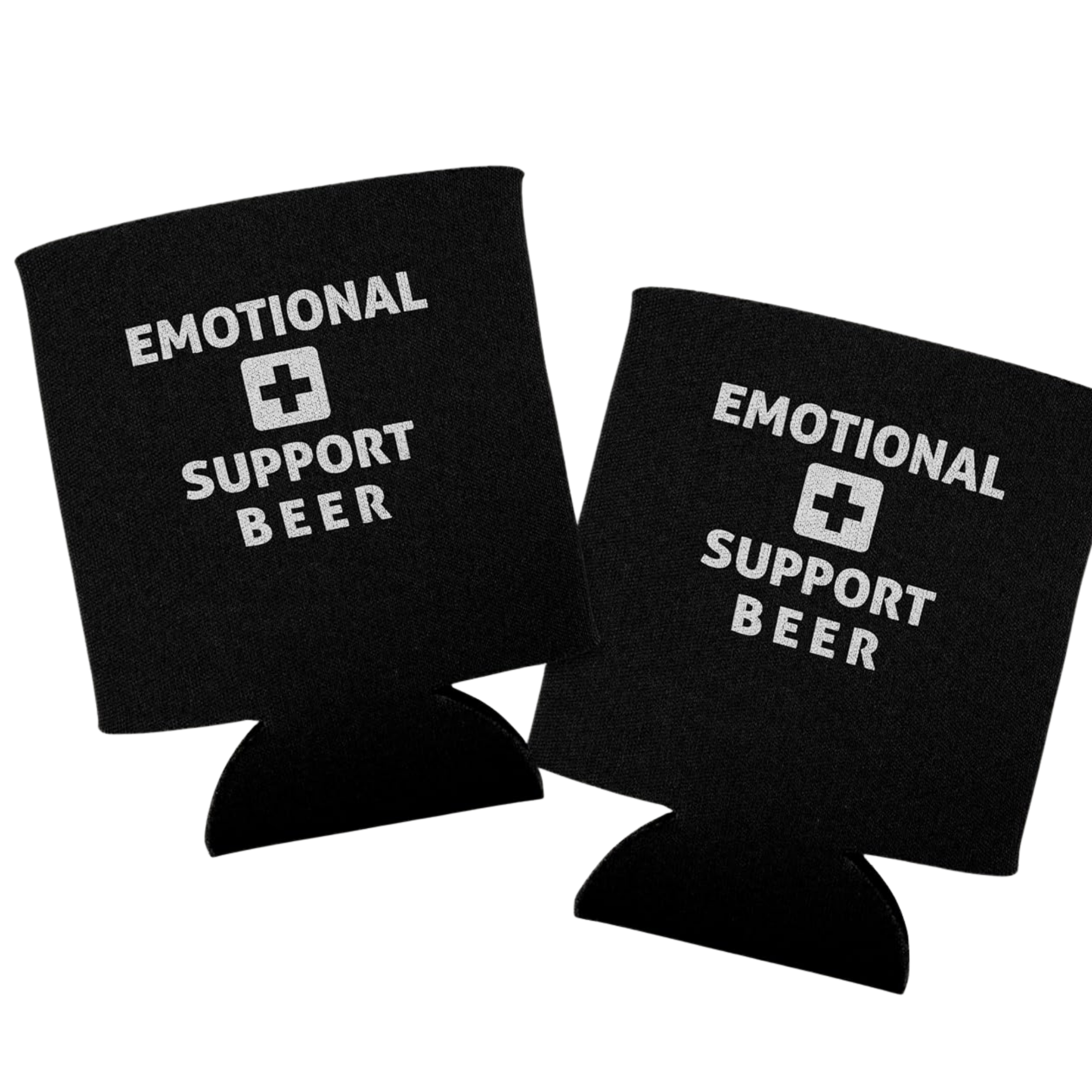 Emotional Support Beer - Flat Can Koozie