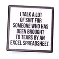 Excel Spreadsheet - Ceramic Coaster