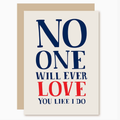 Except The Dog - Birthday Card