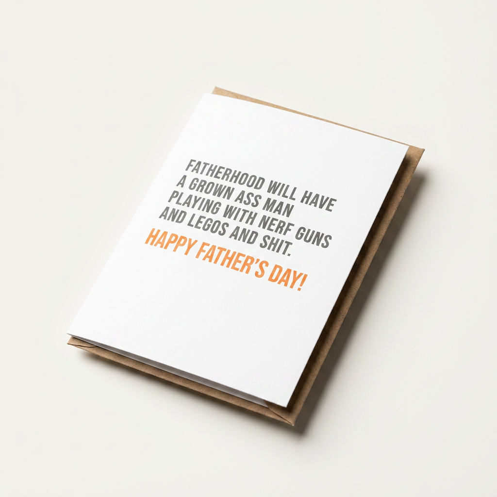 Nerf Guns - Father's Day Card