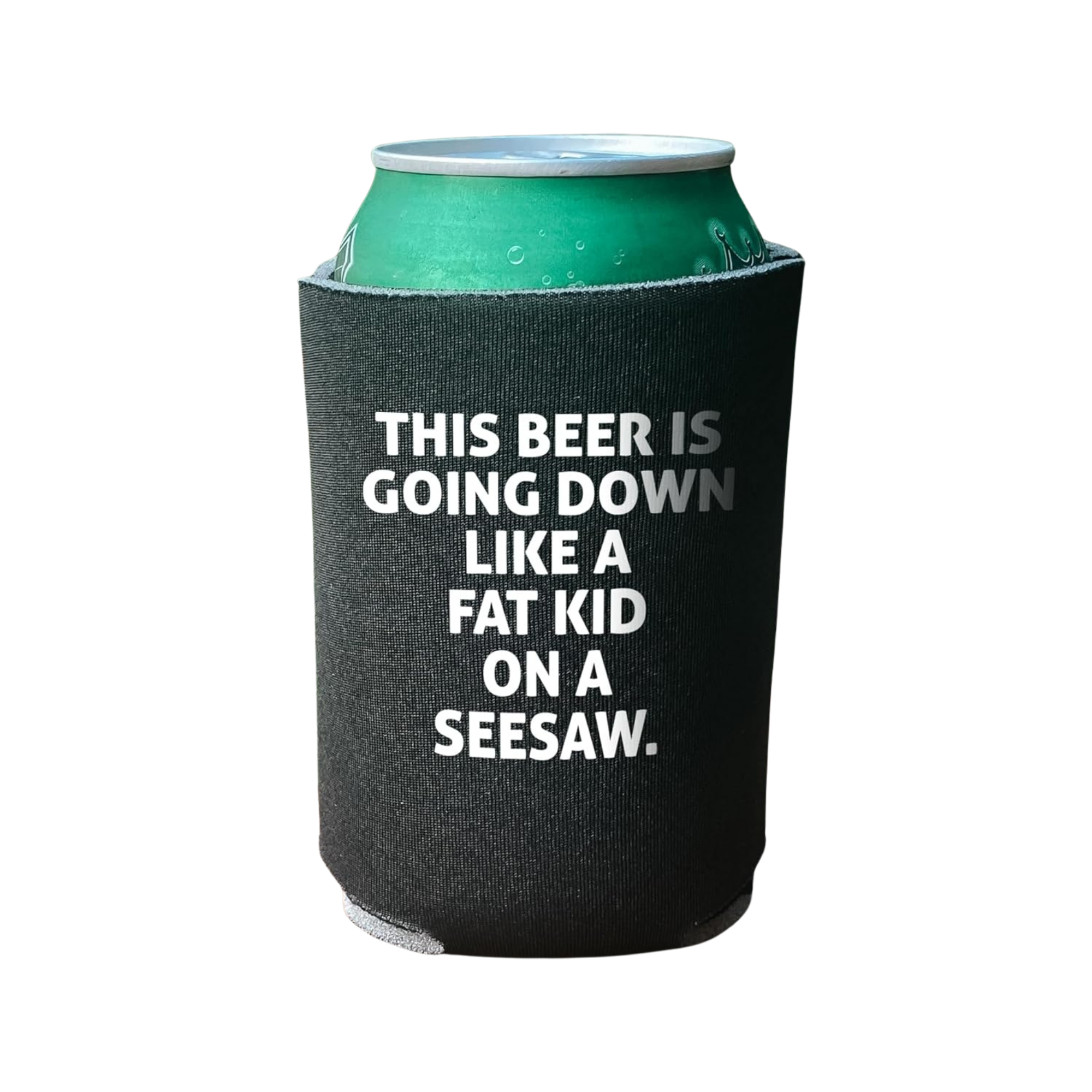 Fatkid On A Seesaw - Can Koozie