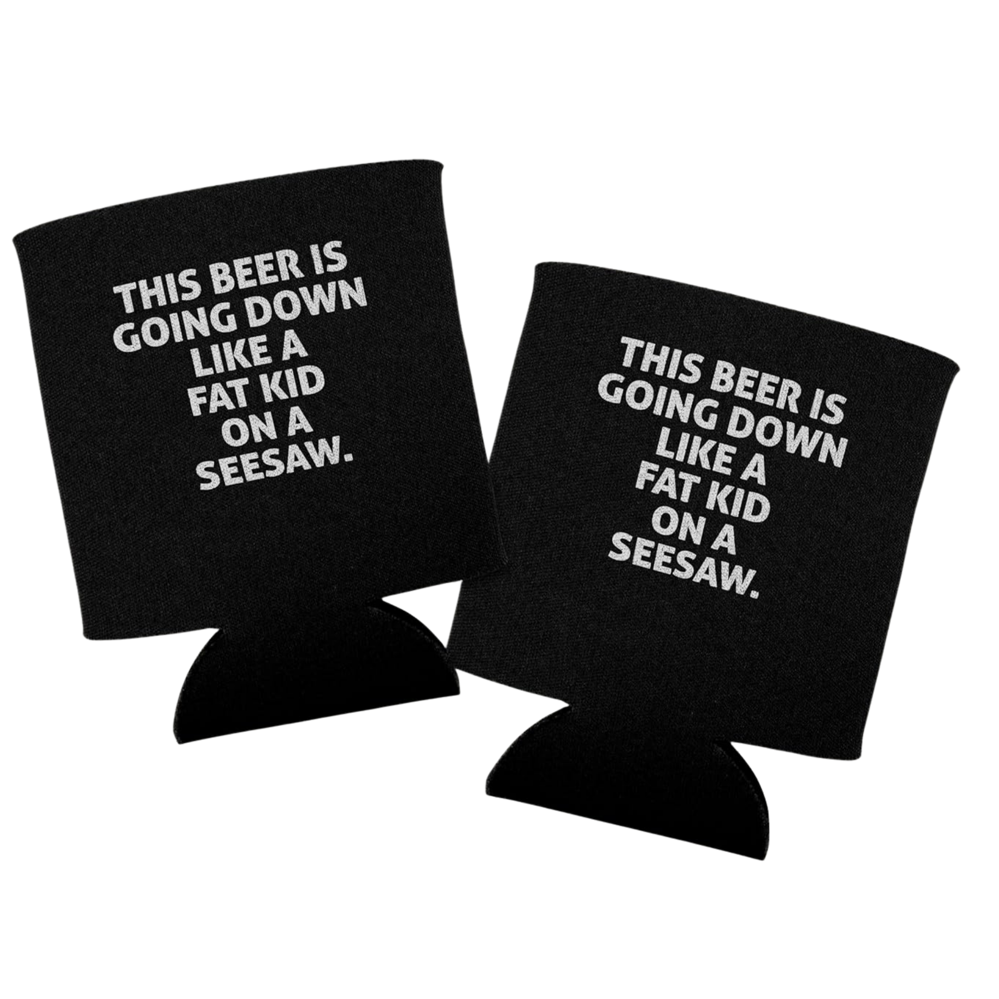 Fatkid On A Seesaw - Can Koozie