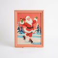 Framed Santa Artwork