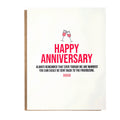 Back To The Friendzone - Anniversary Card