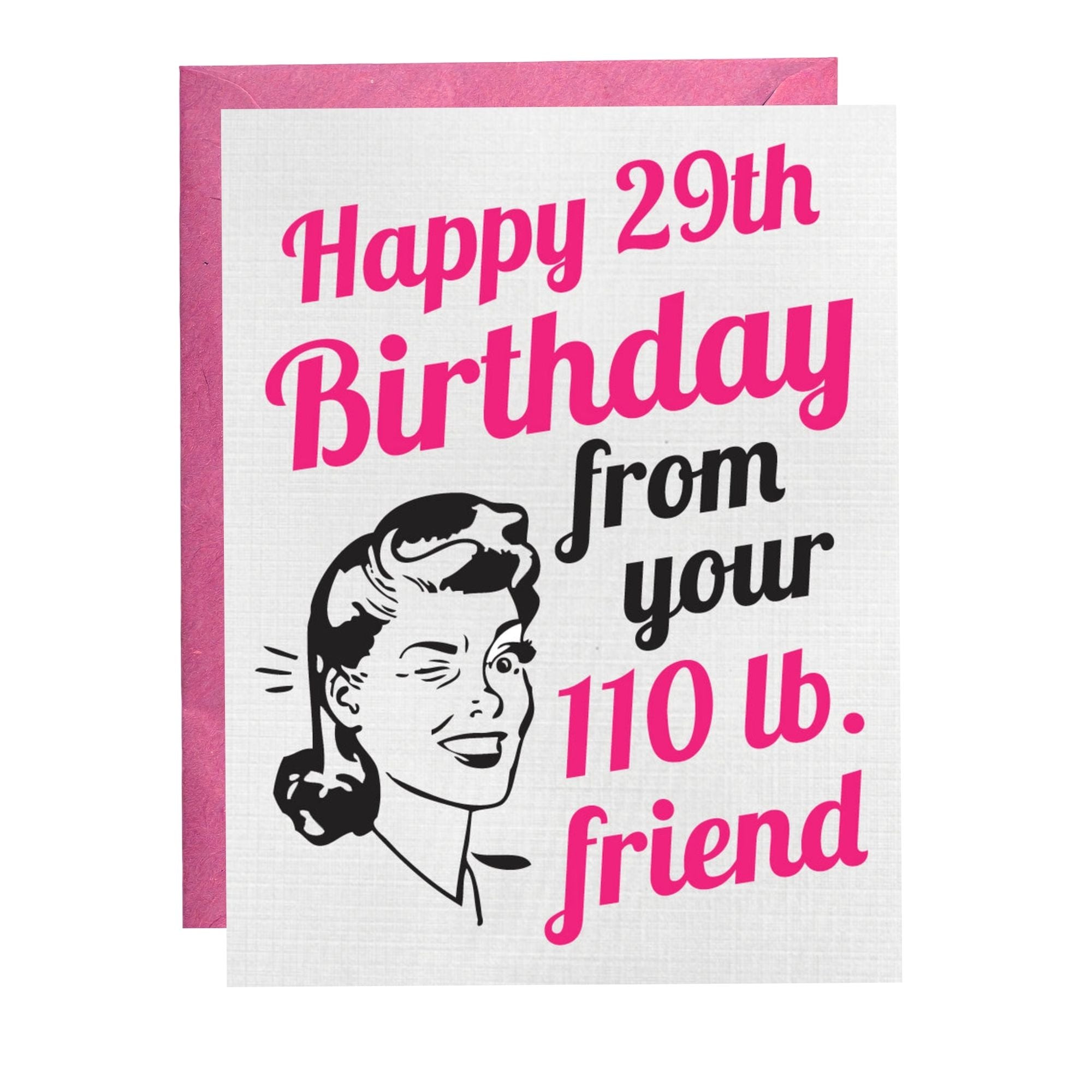 From Your 110 Lb Friend — Card