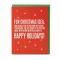 Fun Christmas Idea - Holiday Card