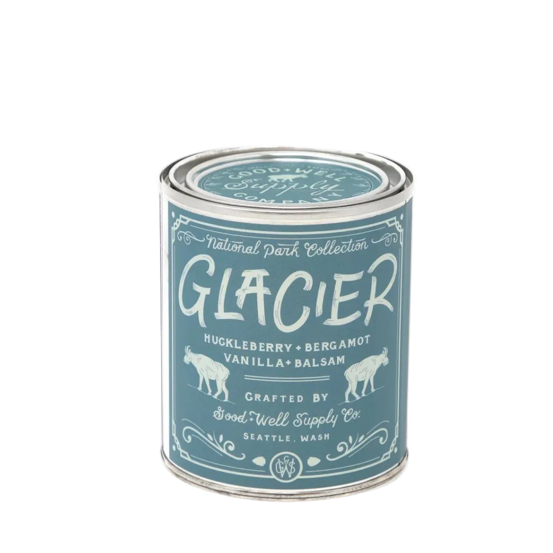 Glacier National Park | Huckleberry + Vanilla - 8oz Candle