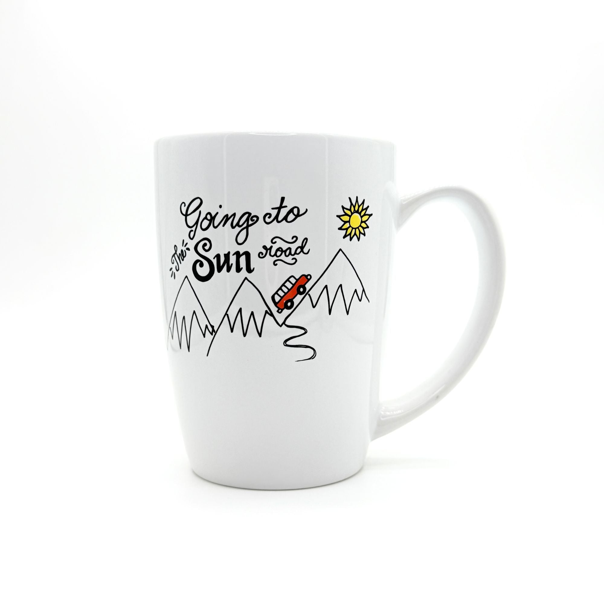 Going To The Sun - Glacier Park Ceramic Mug