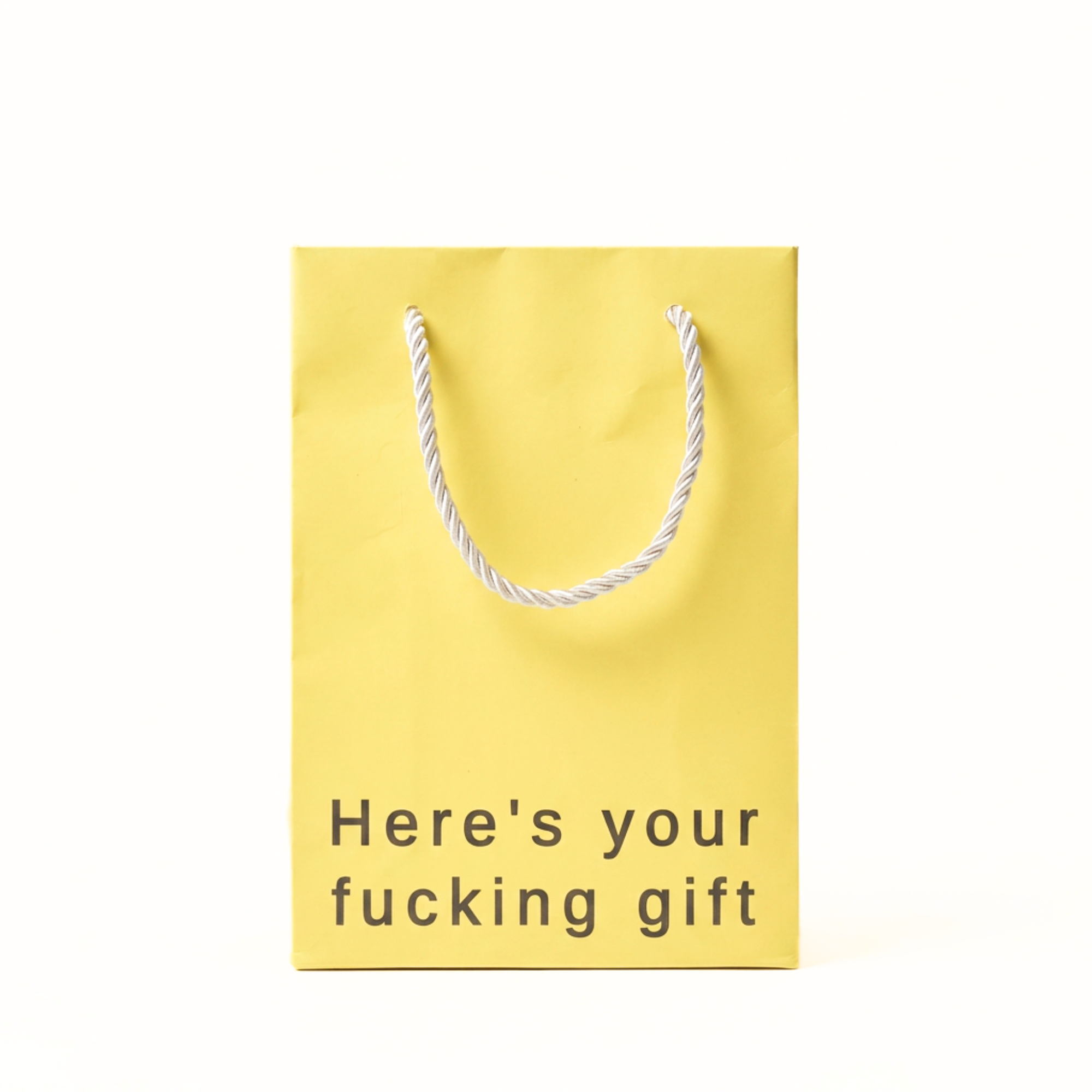 Here's Your Fucking Gift - Small Size Gift Bag