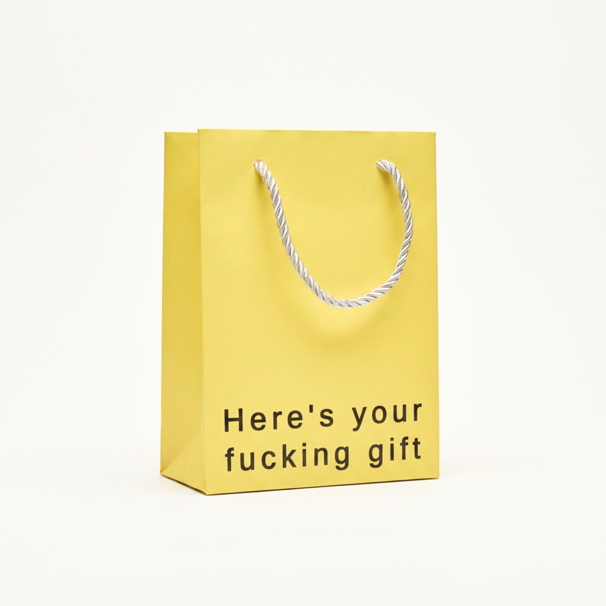Here's Your Fucking Gift - Small Size Gift Bag