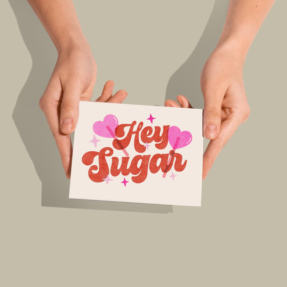 Hey Sugar - Love Card