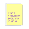If I Were a Bird - Friendship Card