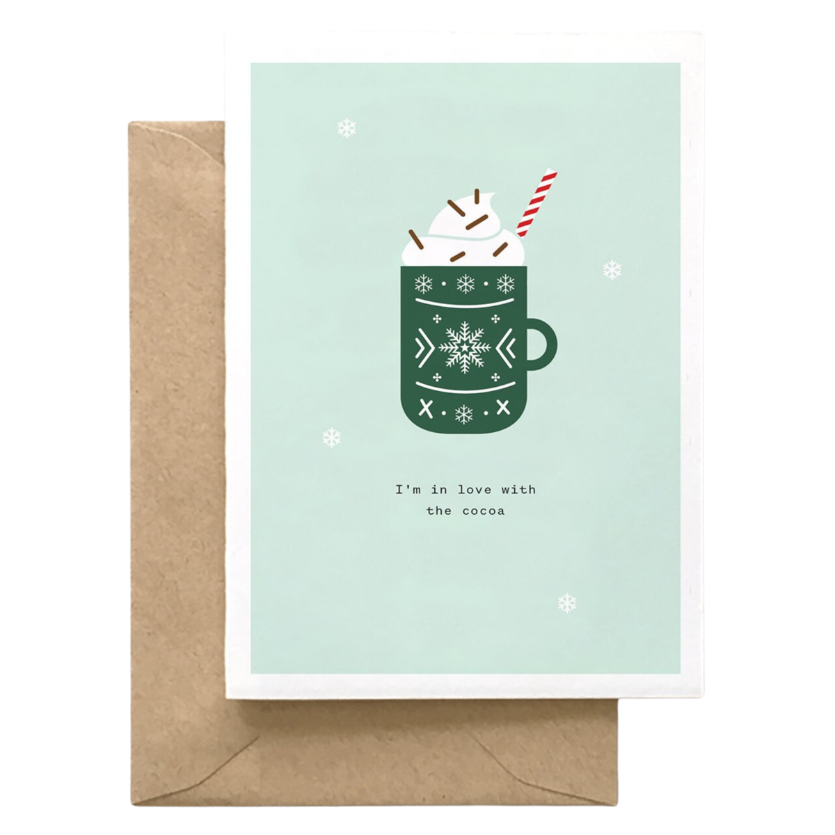 I'm In Love With Cocoa - Sweet Holiday Card