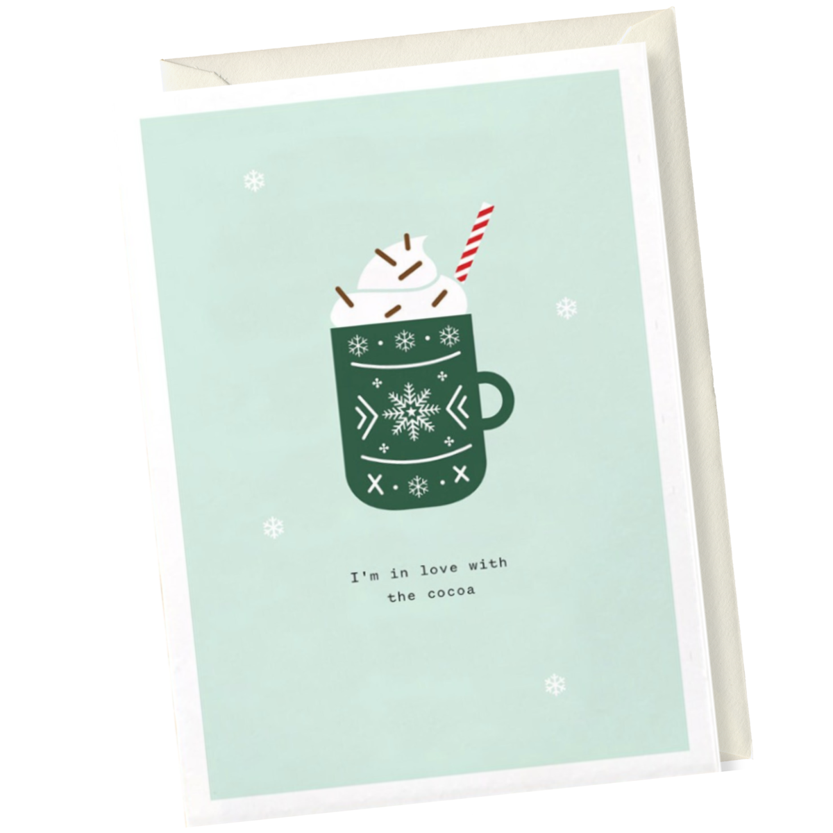 I'm In Love With Cocoa - Sweet Holiday Card
